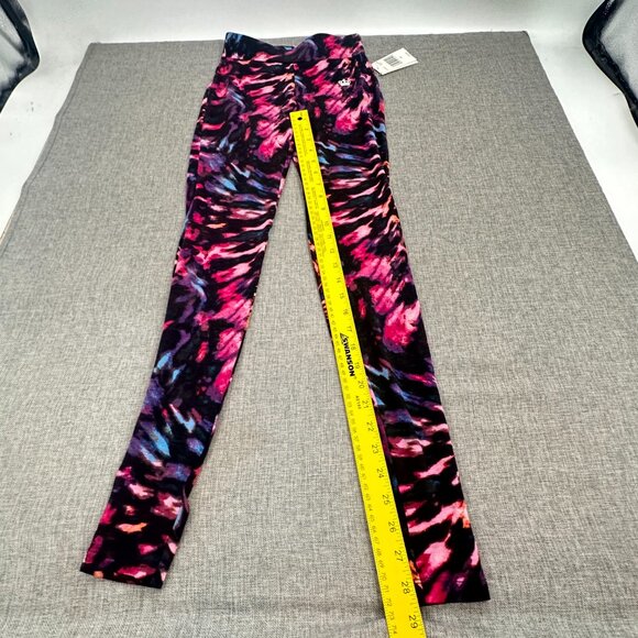 NEW Juicy Couture Leggings Tie Dye Swirl XS $35 Tights Skinny Slim Pants Stretch - Picture 5 of 13